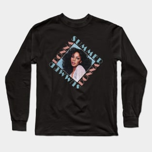 Retro Vintage Donna Summer Long Sleeve T-Shirt